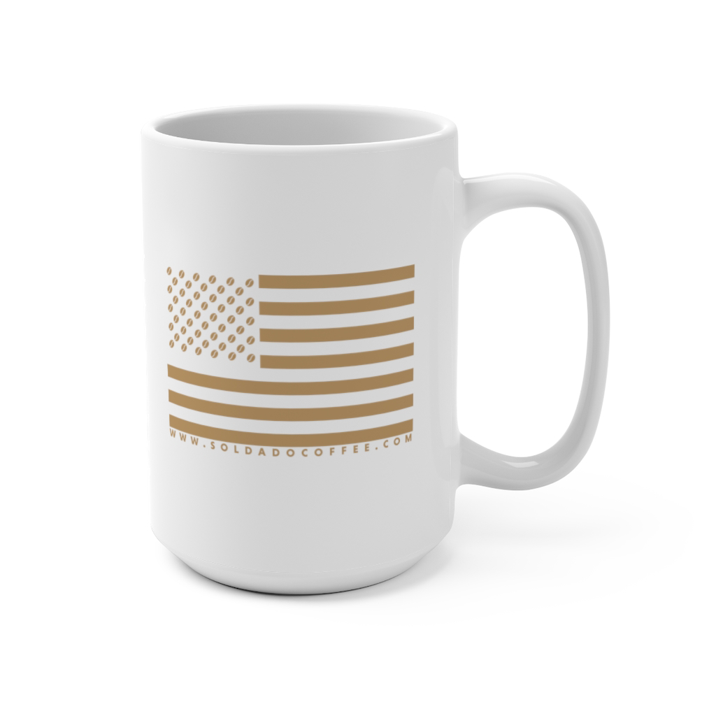 Enjoy the simple pleasure of your favorite brew with the Soldado 15oz White Coffee Mug. This classic ceramic mug features a pristine white finish and an ergonomic design, making it the perfect companion for your daily coffee rituals. Elevate your coffee experience with Soldado and savor the essence of quality craftsmanship with every sip. Order your 15oz White Coffee Mug today and indulge in the perfect blend of style and co