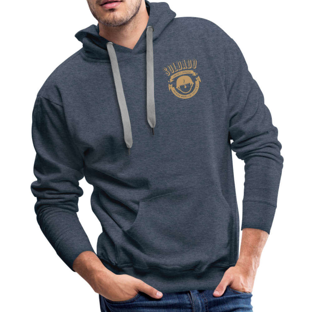Soldado Premium Hoodie - heather denim