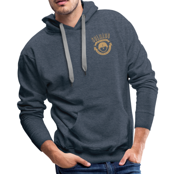 Soldado Premium Hoodie - heather denim