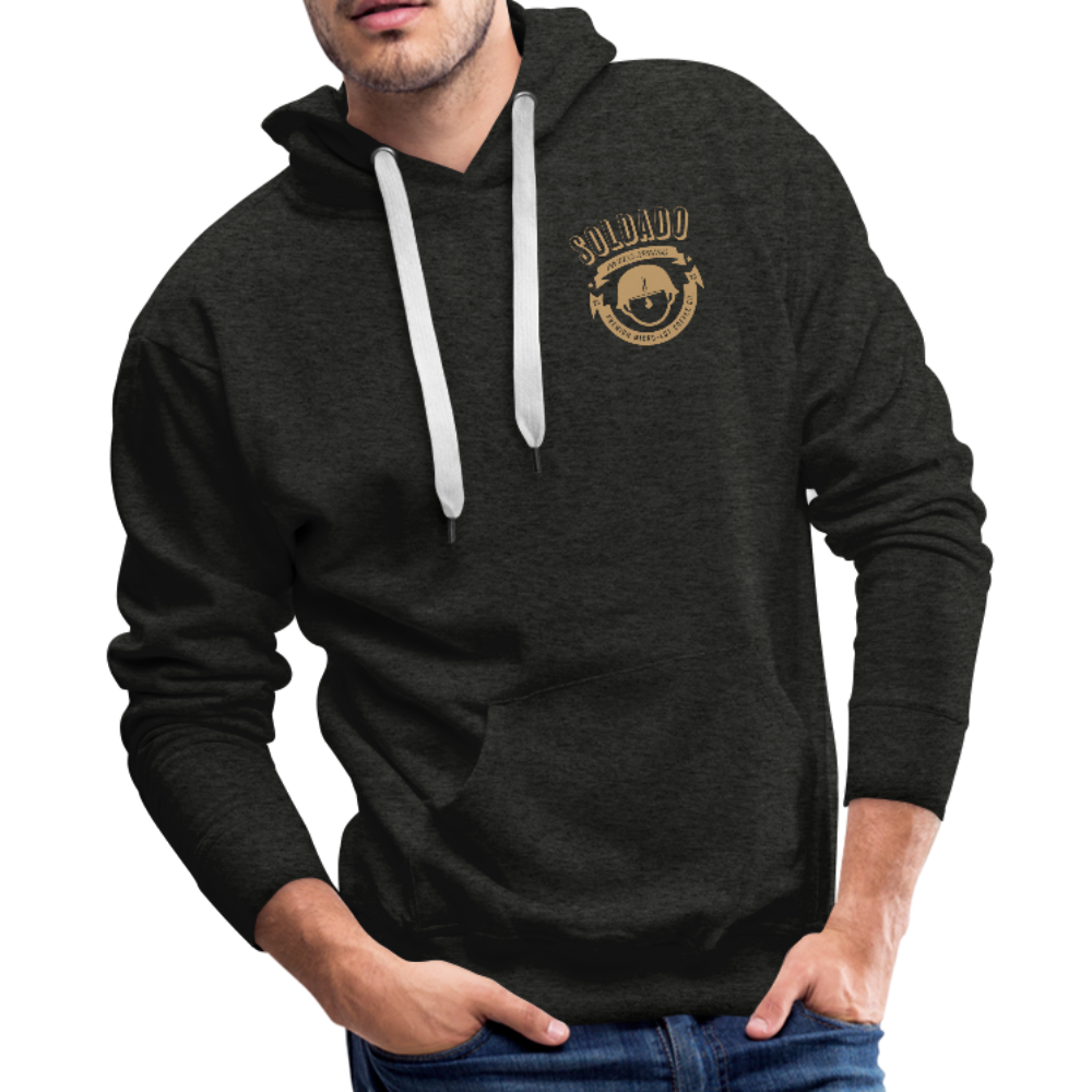 Soldado Premium Hoodie - charcoal gray