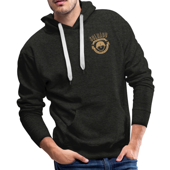 Soldado Premium Hoodie - charcoal gray